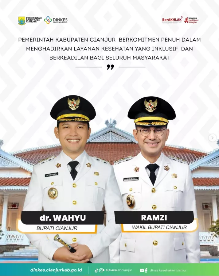 Pemerintah Kabupaten Cianjur berkomitmen penuh dalam menghadirkan layanan Kesehatan yang inklusif dan berkeadilan bagi seluruh masyarakat