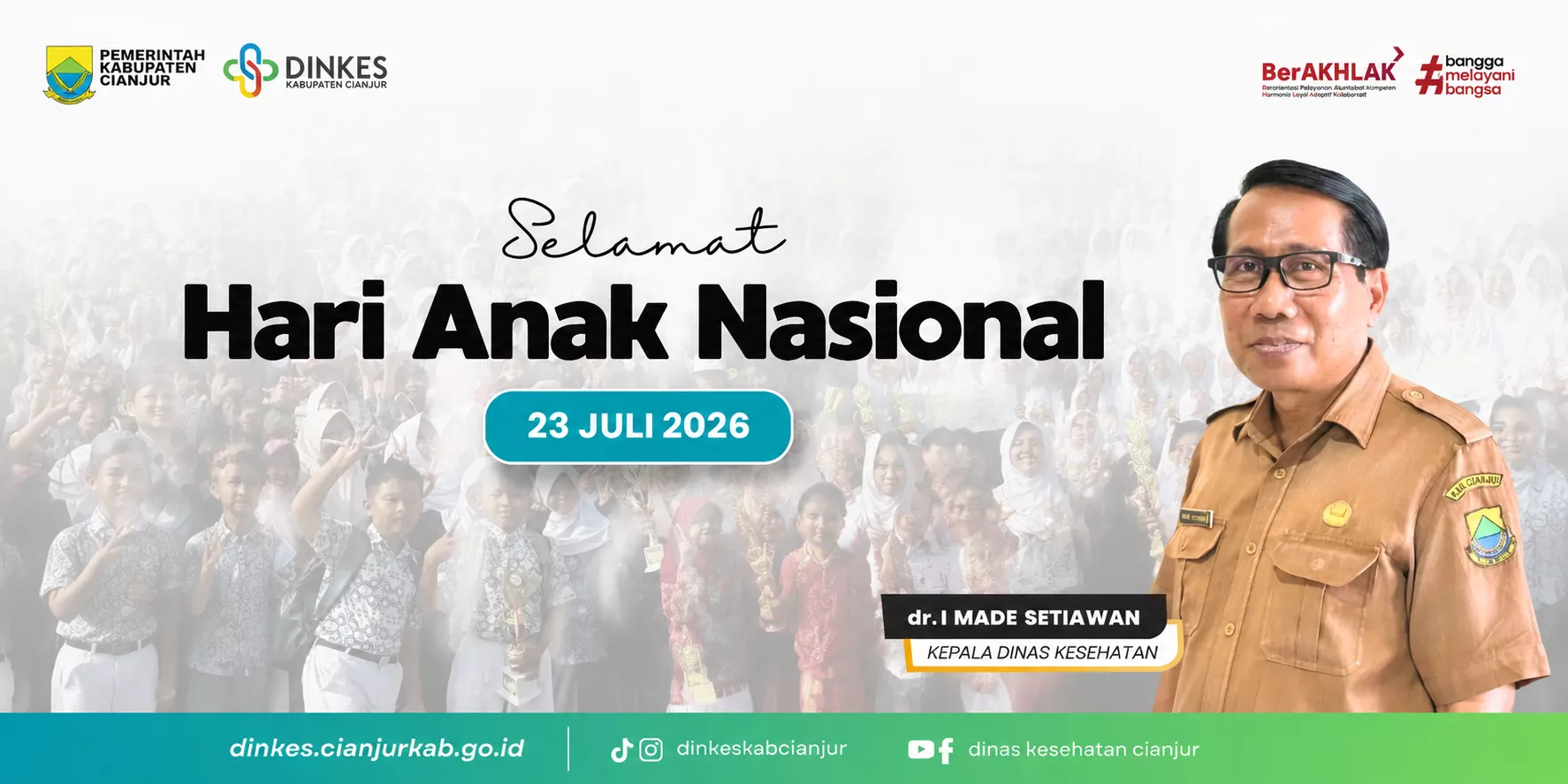 "Hari Anak Nasional 2026" Anak Indonesia Bahagia, Bangsa Kuat